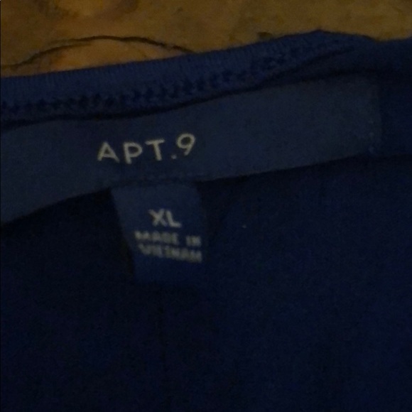 Royal blue trendy top - Picture 5 of 5